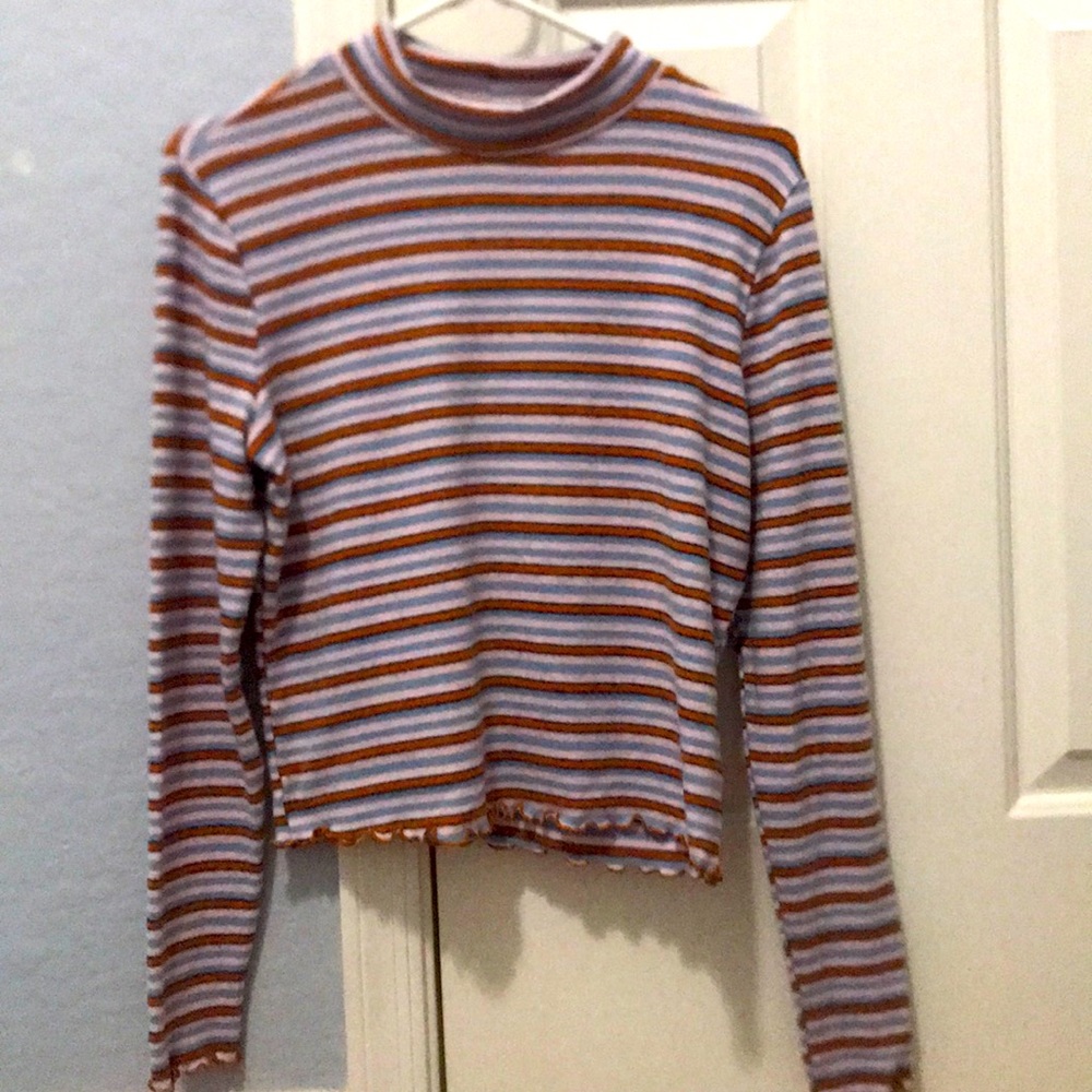 lettuce trim striped top